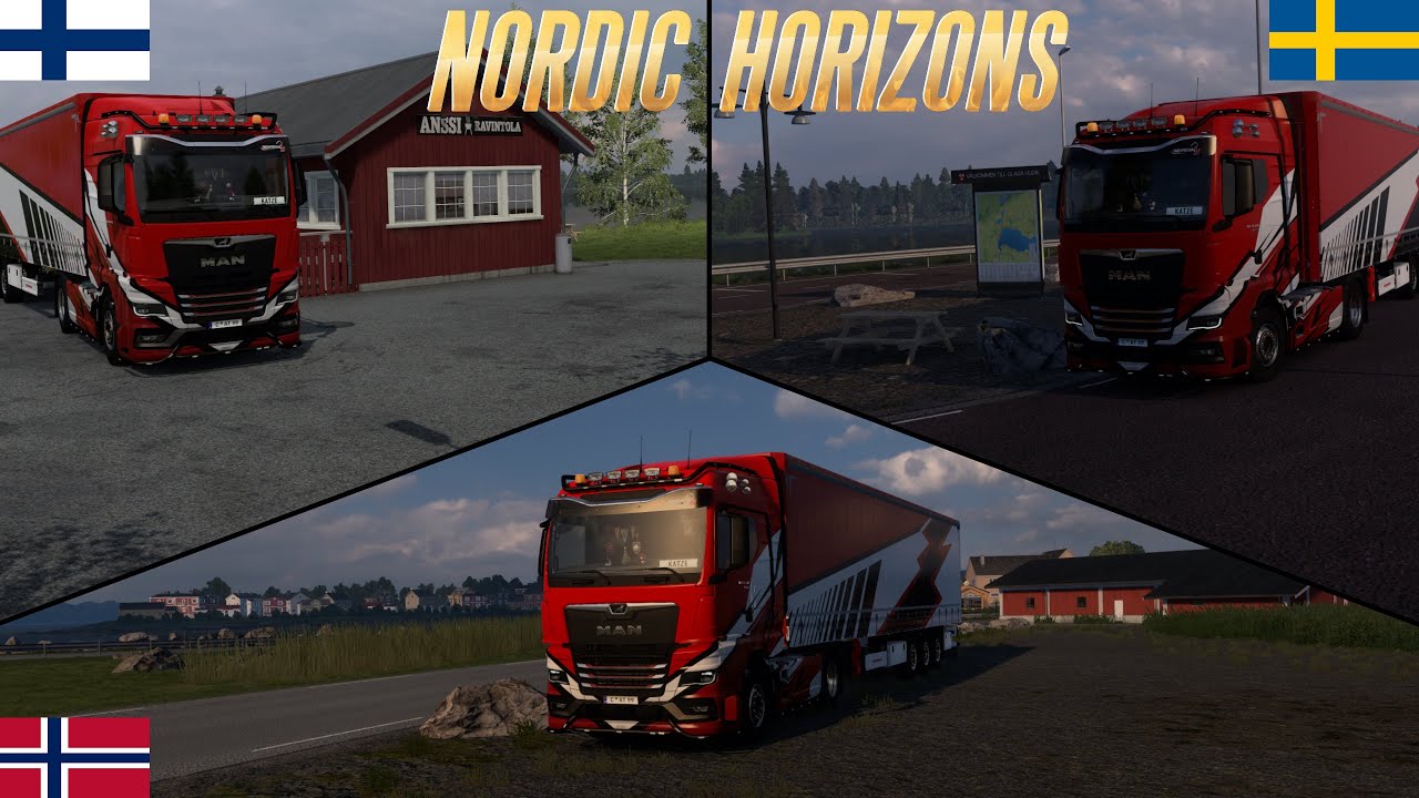 [ETS2 1.57] Auf geht´s in den hohen Norden! - Nordic Horizons Release *SCS Konvoi*