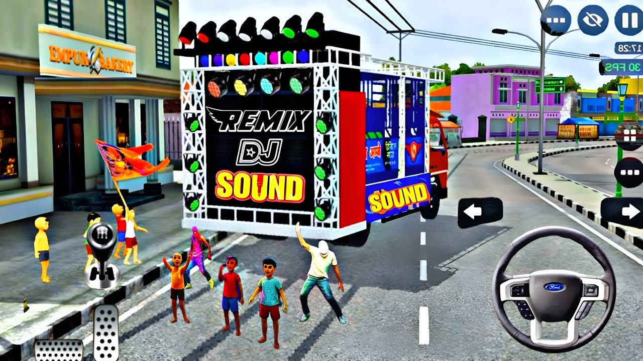📈Loading Indian dj Truck ! Dj Truck mobile game ! Dj truck game bus Simulator Indonesia  Hindi Song 