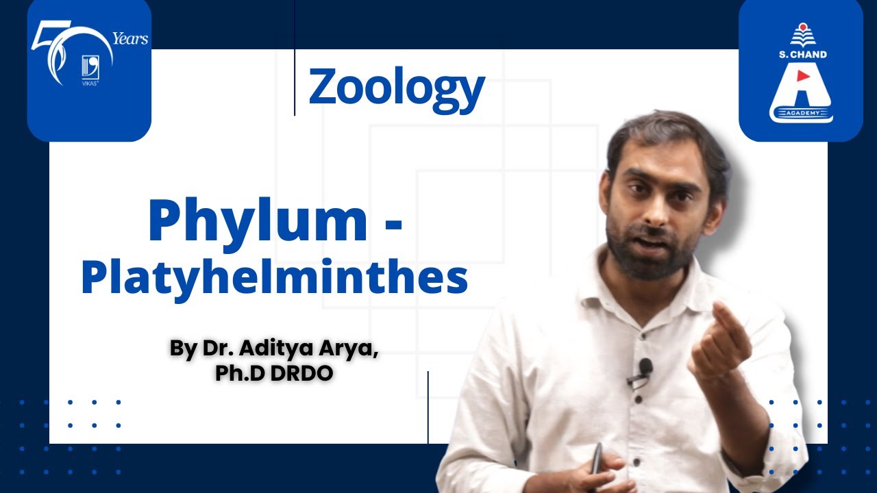 Phylum - Platyhelminthes | Zoology | S Chand Academy
