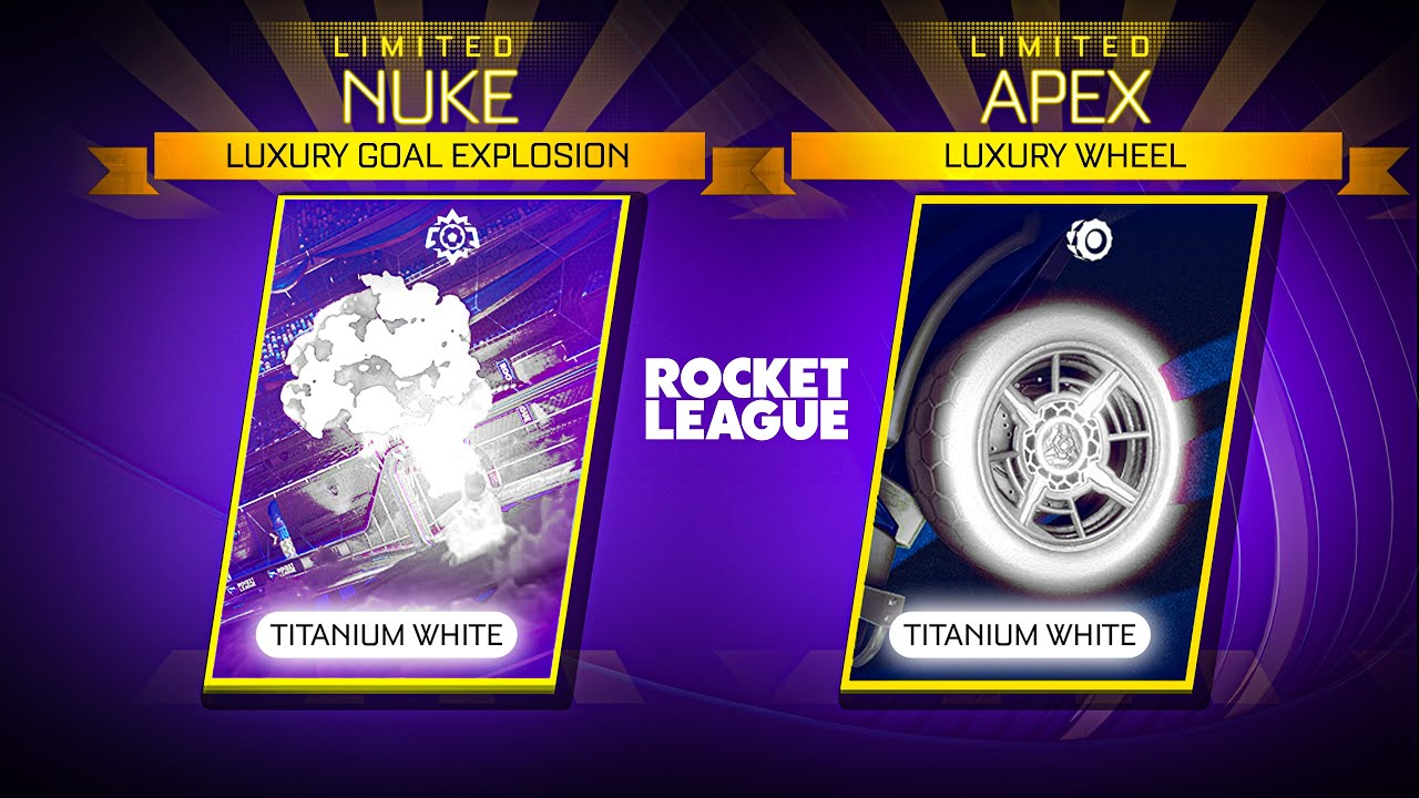 How YOU can get TITANIUM WHITE APEX WHEELS for FREE & MORE in Rocket League's LATEST Update...