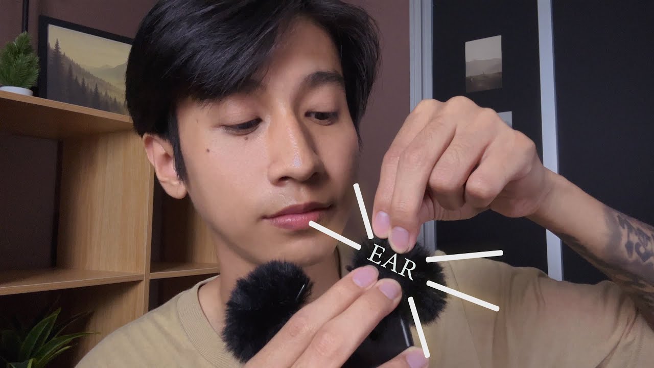 ASMR เกาขนหูคุณ แล้วแคะมันไปพร้อมกันๆ Cleaning and Scratching your ears for Deep sleep
