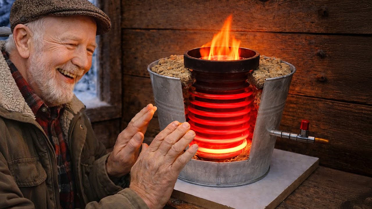 Не все знают этот секрет! Бесплатное отопление всю зиму! Ни газа, ни электричества — вы будете в вос