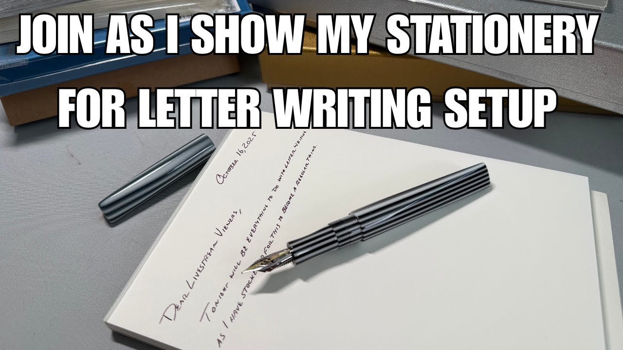 The Beautiful World of Letter Writing Supplies