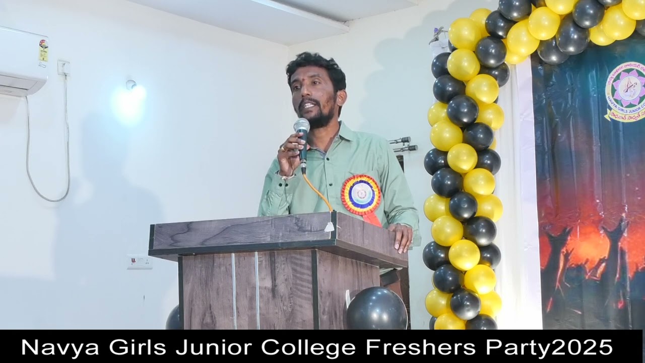 Navya girls junior college#farewellprogram  party 2026 celebrations#school #telugu  jagtial#