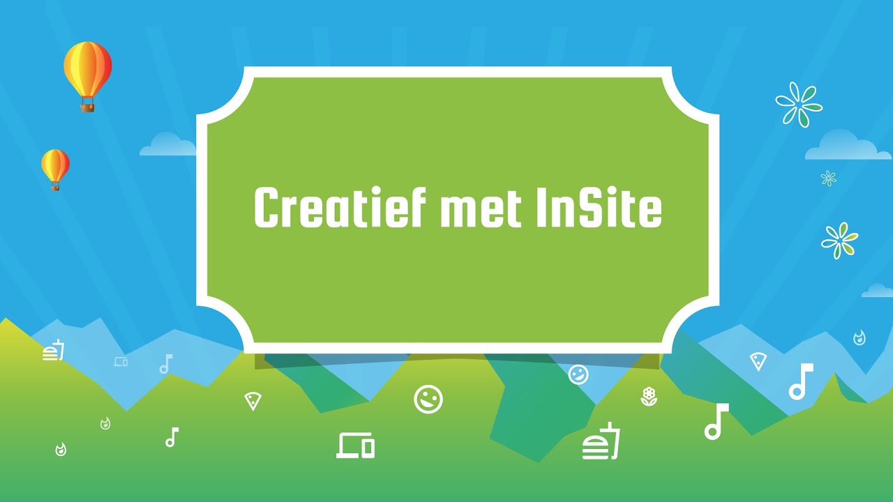 Creatief met InSite