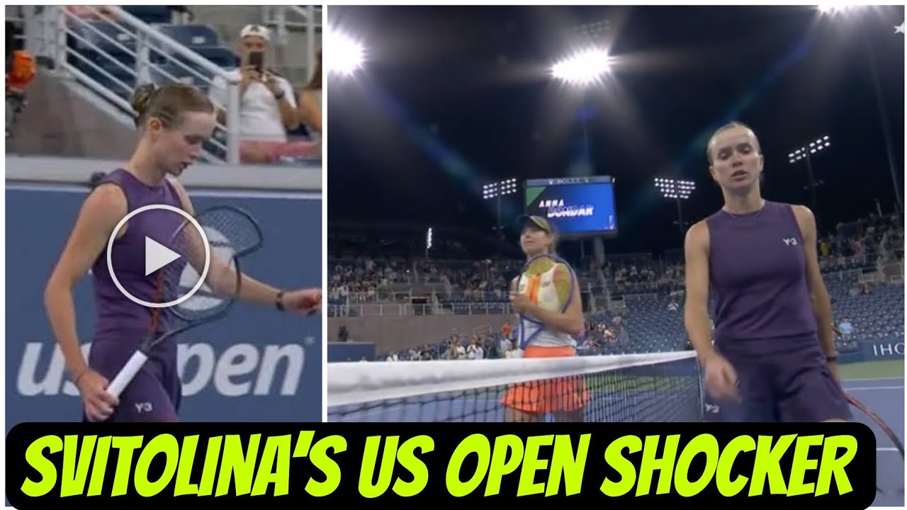🎾 41 ERRORS & RACKET SMASH 💥 Elina Svitolina’s Shocking US Open Exit vs Anna Bondar 