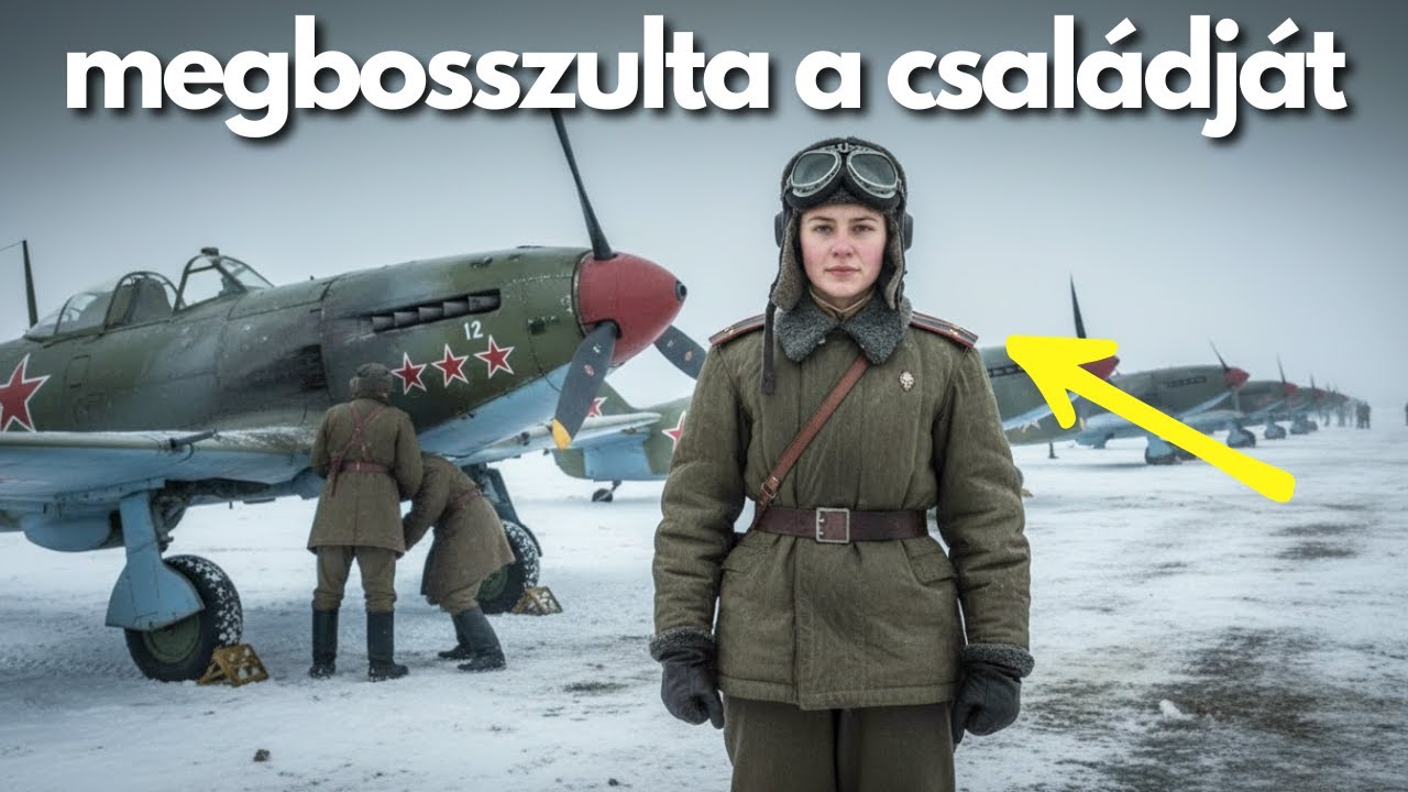 A szovjet pilótanő, aki megbosszulta a családját: 12 német repülő 3 hónap alatt