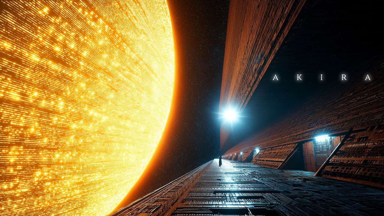 A K I R A ⧫ Deep Space Cyberpunk Ambience ⧫ 10 Hours of Immersive Sci-Fi/Blade Runner Soundscape