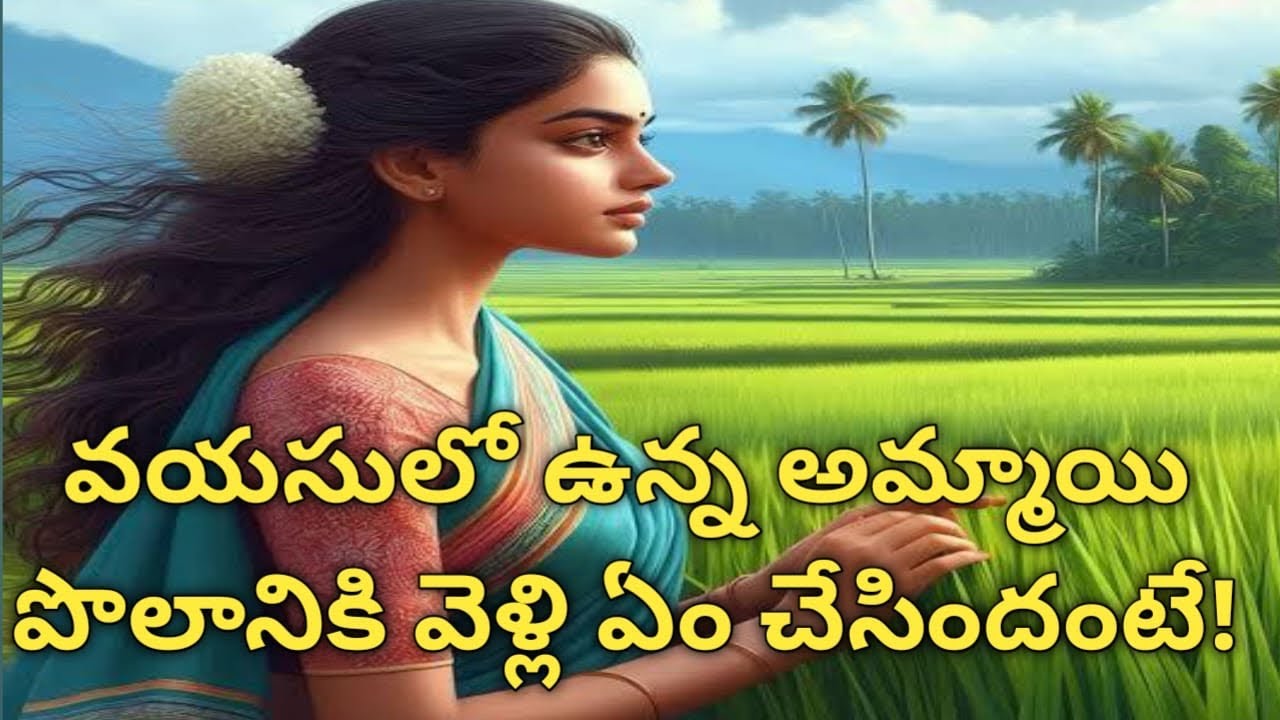 ||వయసులో ఉన్న అమ్మాయి పొలానికి వెళ్తే! మనసుకు నచ్చే అద్భుతమైన కథ #hearttouchingstory #realstories||