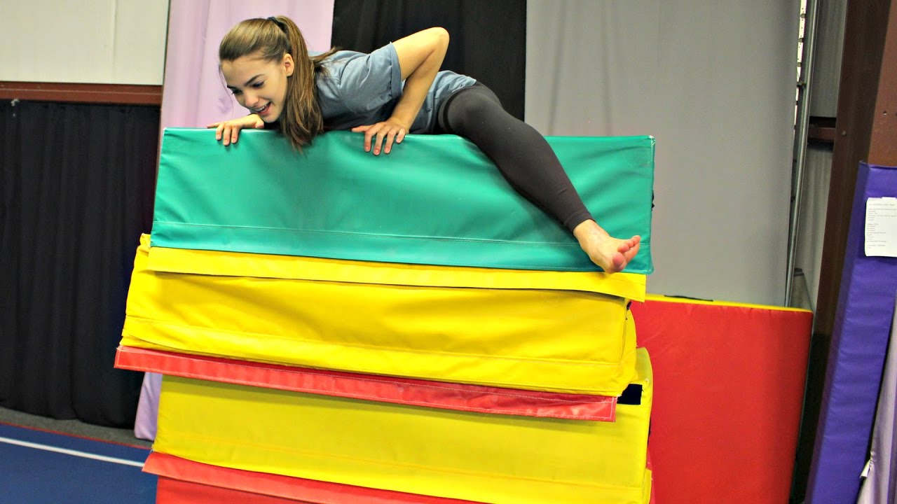 SUPER HARD GYMNASTICS OBSTACLE COURSE