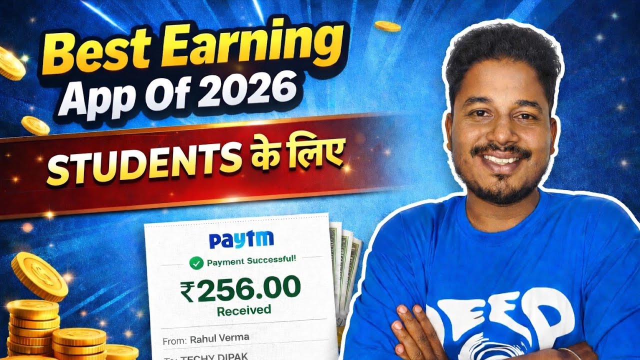 2026 New UPI Money Earning App | Online Earning | New Earning App | Earning App | Best Earning App