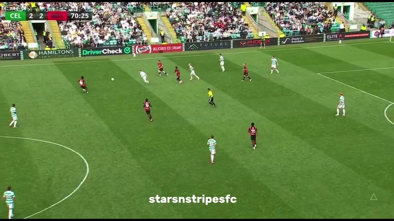Yunus Musah vs Celtic FC