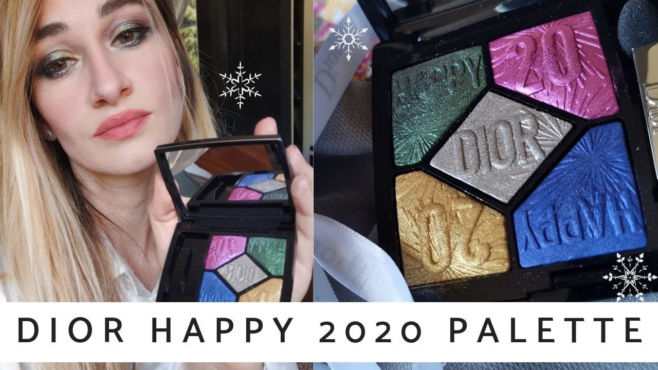 New DIOR Holiday 2019 Make up Look || Happy 2020 Palette ! 