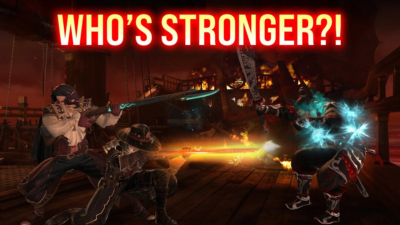 All GIDEON's sets against Dragon Ancestor! 💥 Which one is better? &bull; Shadow Fight 3 