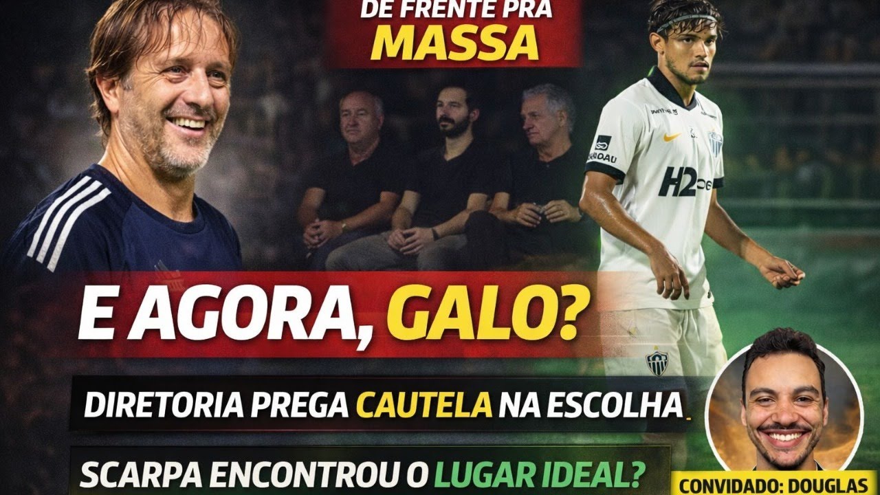 AO VIVO: QUANDO CHEGA O NOVO TREINADOR? • EVITAR ATROPELAR ETAPAS • SAIBA NÚMEROS DO CAMISA '10'