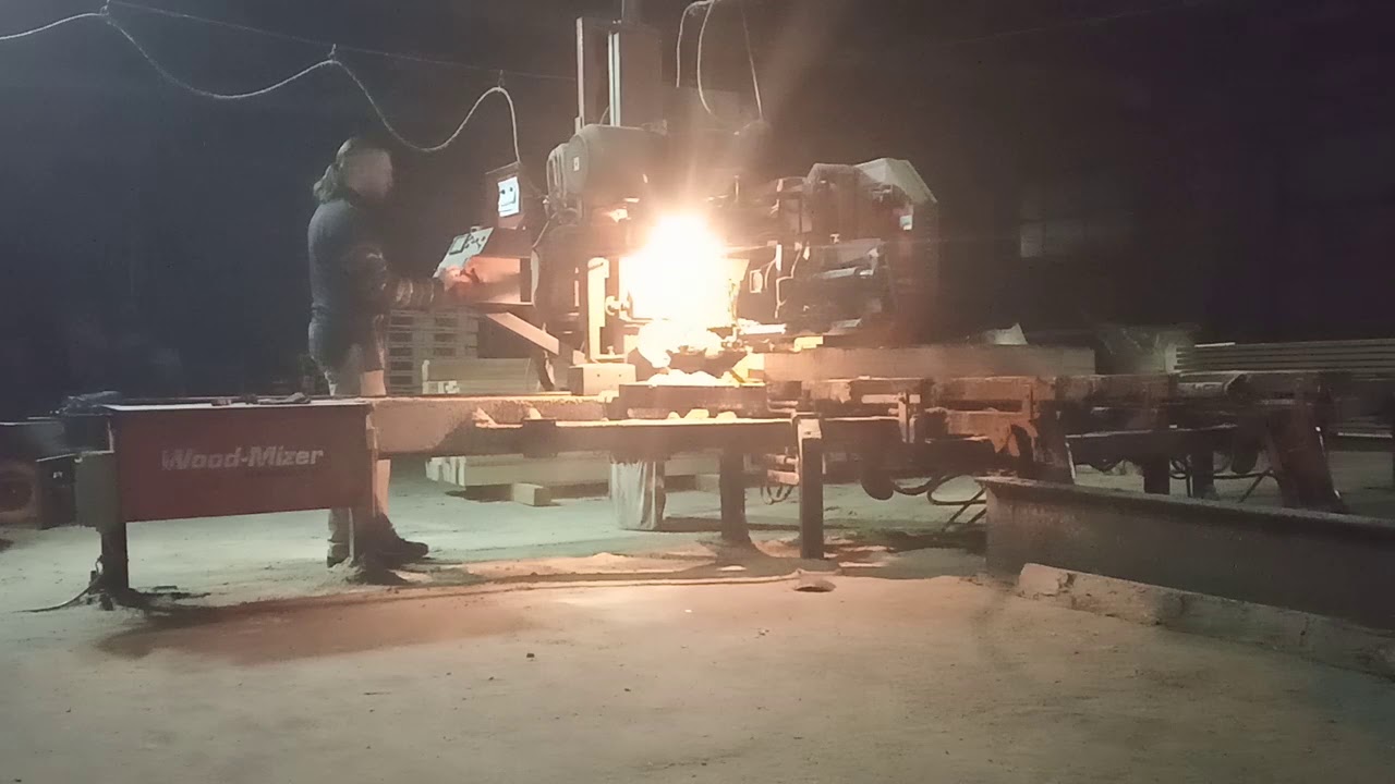 Wood - Mizer в деле. Понинка.