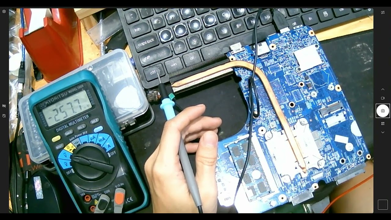 Hướng dẫn sửa chữa laptop hp probook 4540s lúc có nguồn lúc không