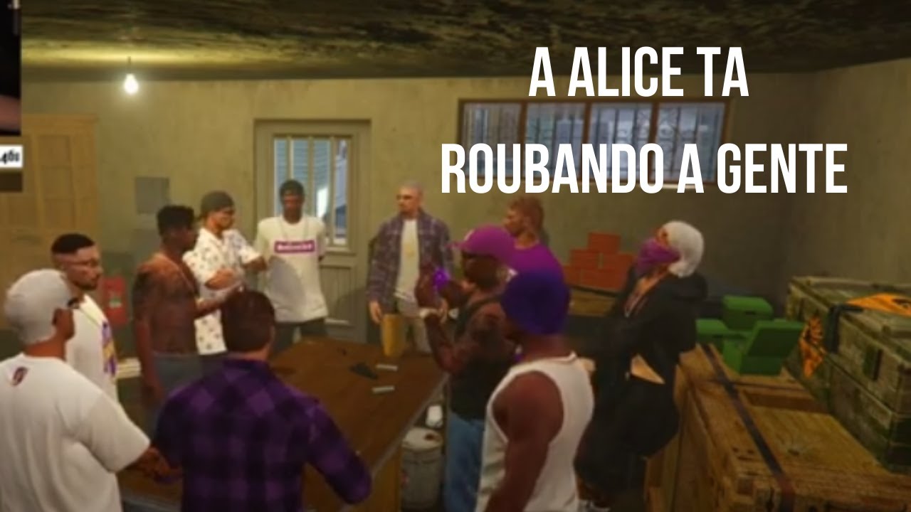 REUNIÃO SOBRE A TRAIÇÃO DA ALICE