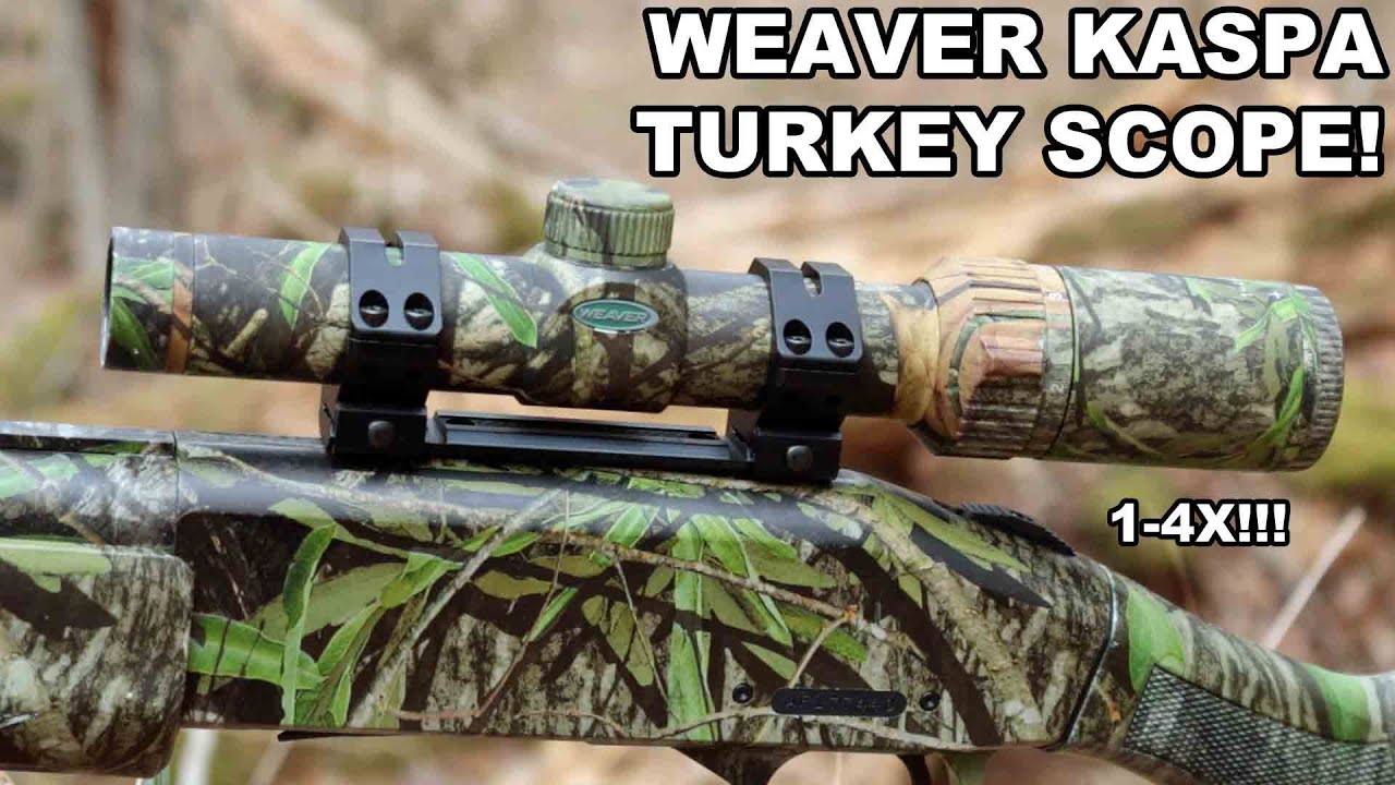 Оптический прицел Weaver KASPA Turkey Scope! 1-4X24mm для дробовиков.