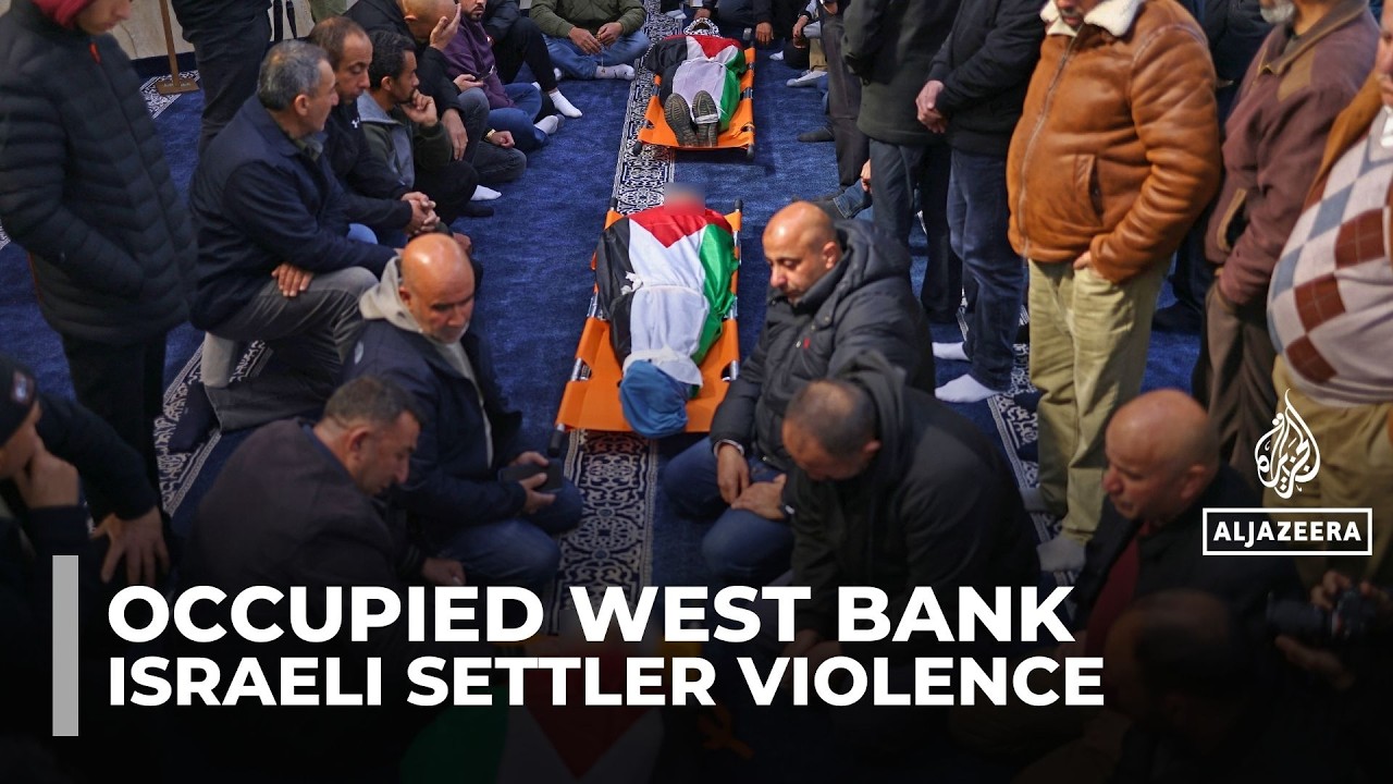 Israeli settlers kill three more Palestinians in the occupied West Bank