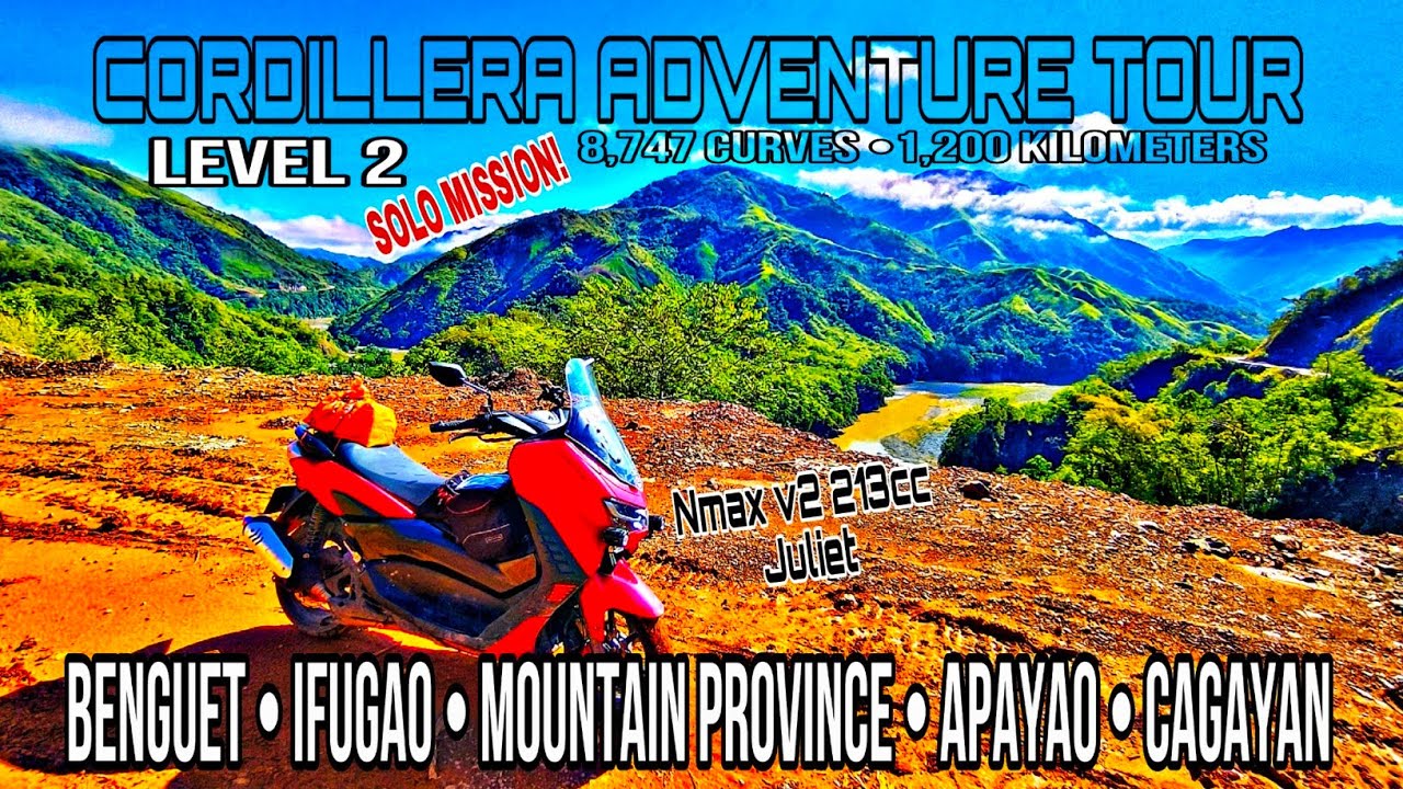 CORDILLERA ADVENTURE TOUR LEVEL 2 FINISHER | YAMAHA NMAX V2 213cc