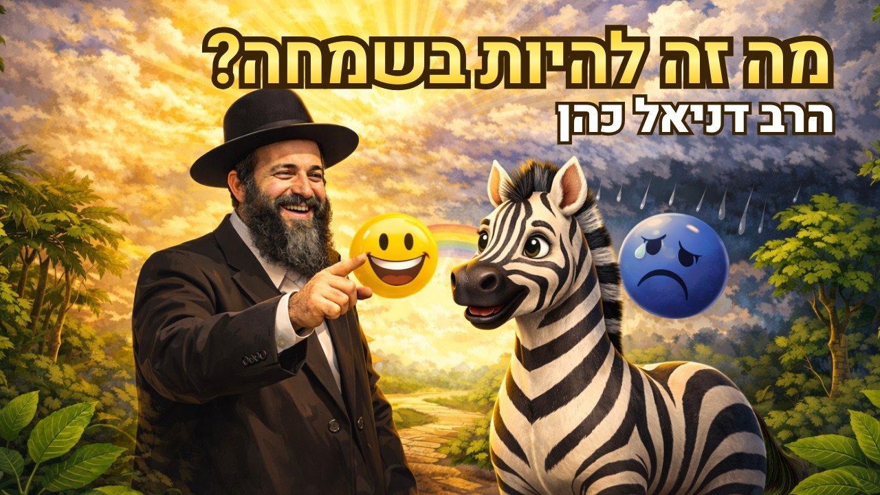 האם אתה יודע להיות בשמחה? | הרב דניאל כהן