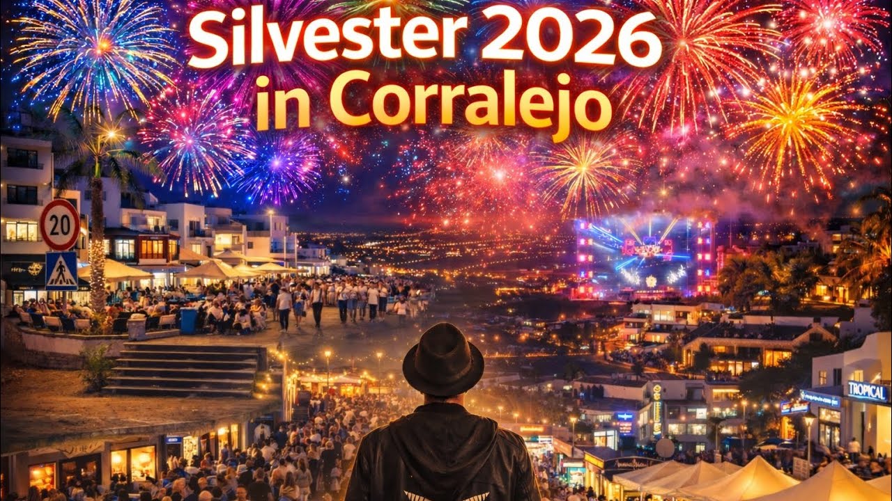 Silvester in Corralejo 2026 🇮🇨 Feuerwerk & Neujahrs-Vibes auf Fuerteventura