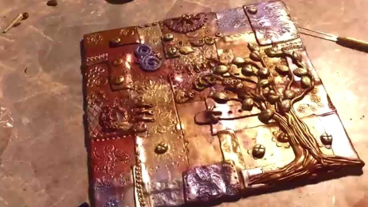Polymer clay tile