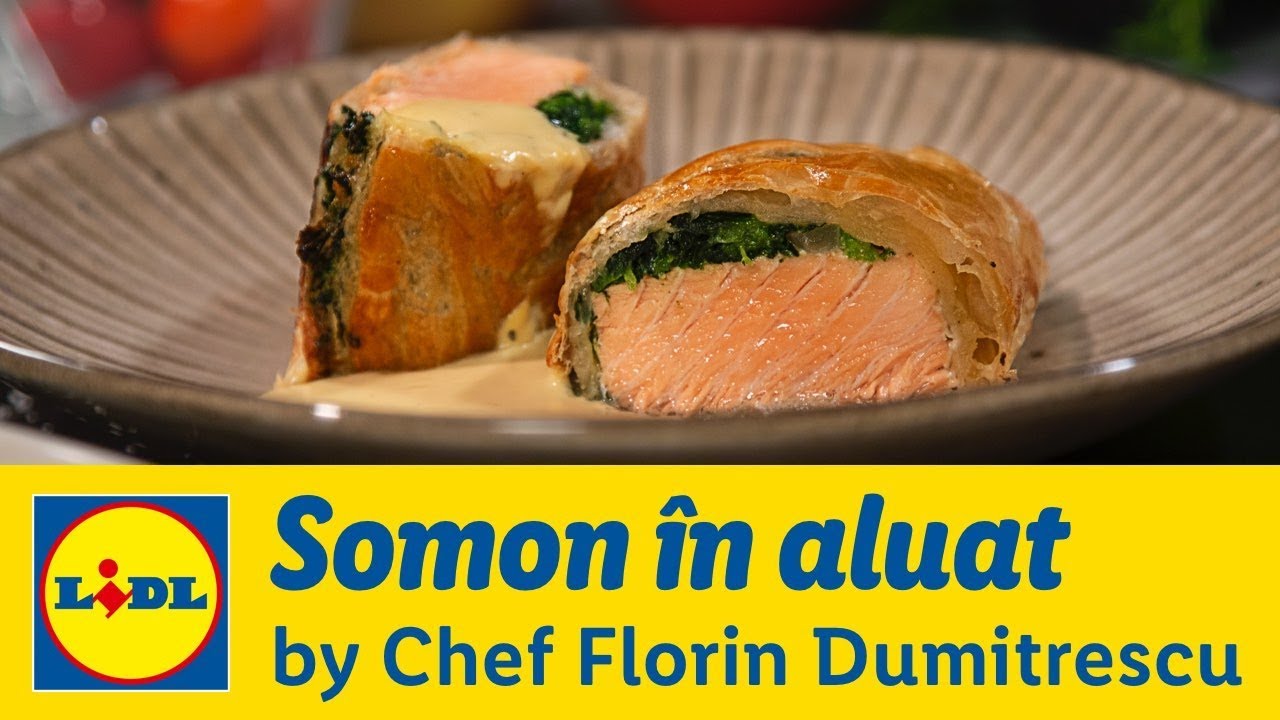 Somon in aluat &bull; Gateste cu Chef Florin Dumitrescu