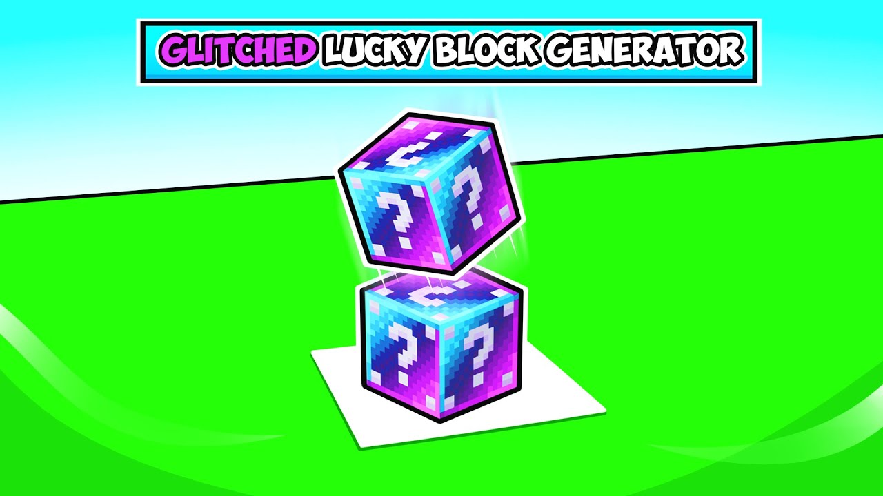 Roblox Bedwars, But GLITCHED LUCKY BLOCK Generators..
