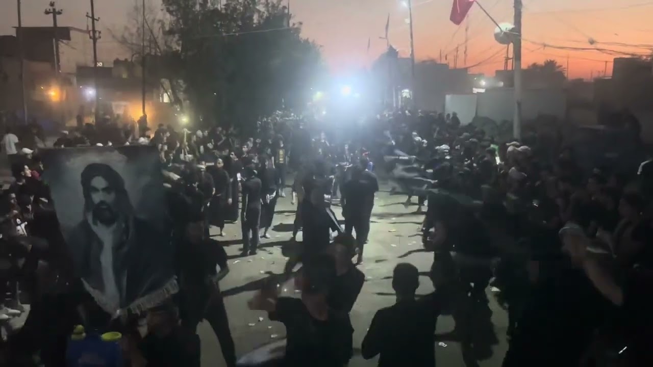 موكب قمر بني هاشم عليه السلام اهالي النهروان يوم الثامن من محرم 1445هـ