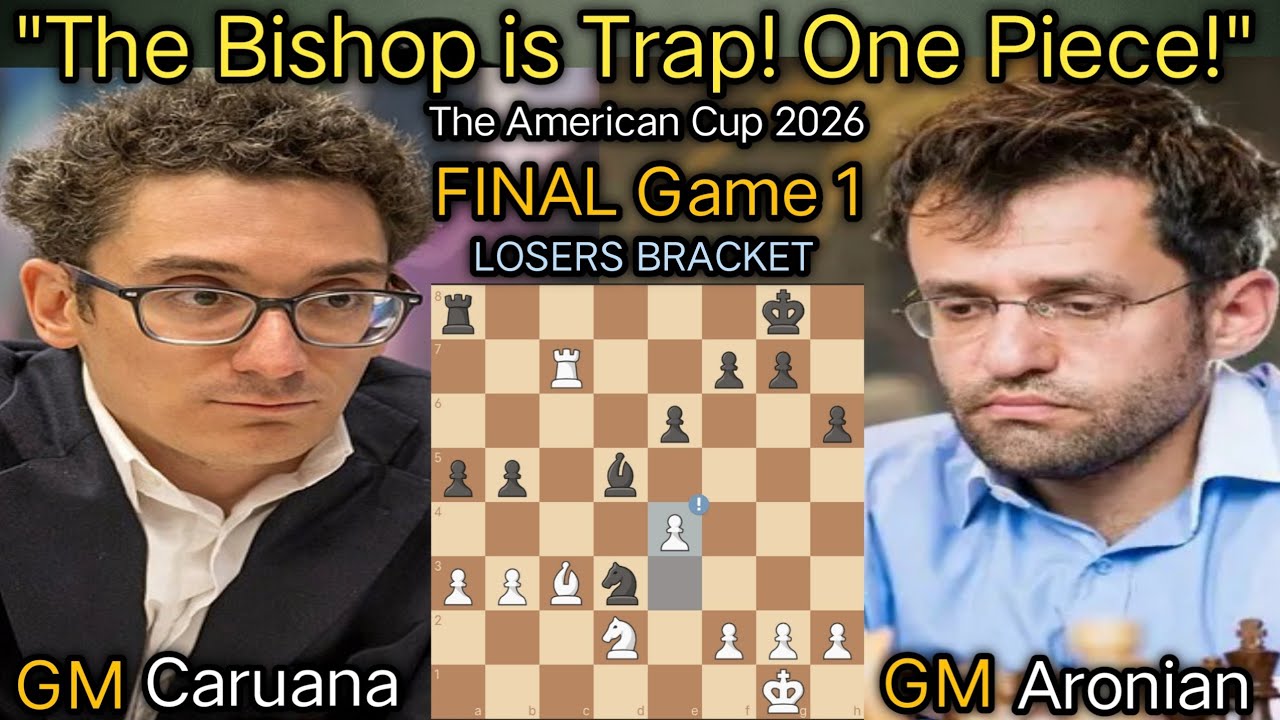 Fabiano Caruana VS Levon Aronian | The American Cup 2026 | Losers Bracket FINAL Game 1