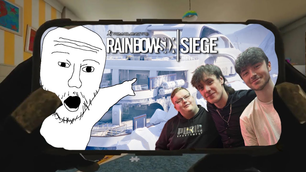 Pov: you're watching bots play r6  siege