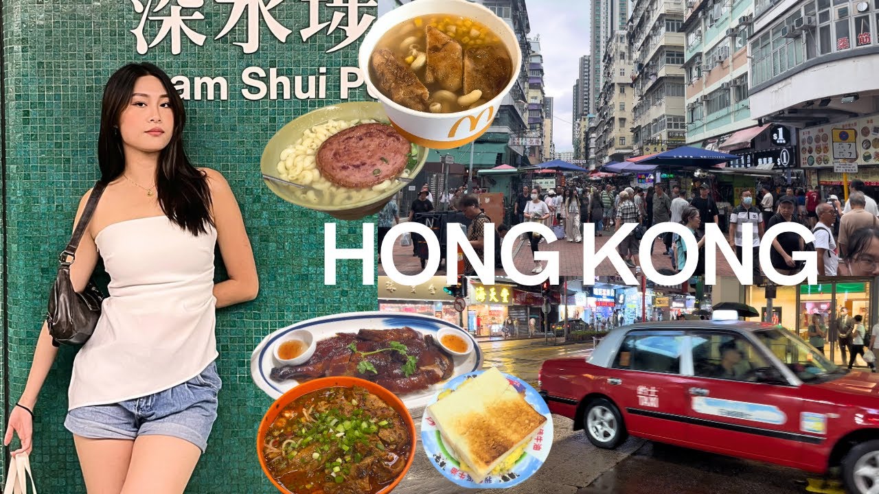 2 дня в Гонконге🇭🇰⋆🥡🥢✴︎˚| жареная утка, отмеченная звездой Мишлен, ЛУЧШАЯ лапша в мире, прогулка ...