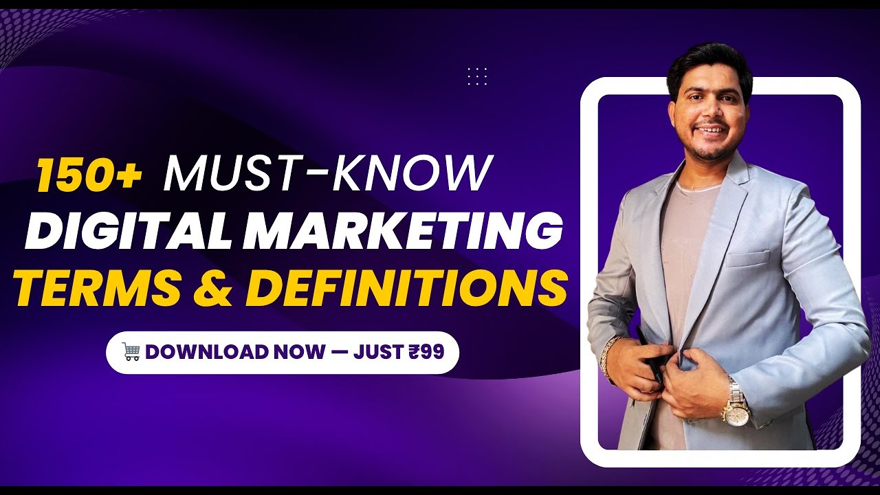 150+ Digital Marketing Terminologies Terms & Glossary | Digital marketing glossary