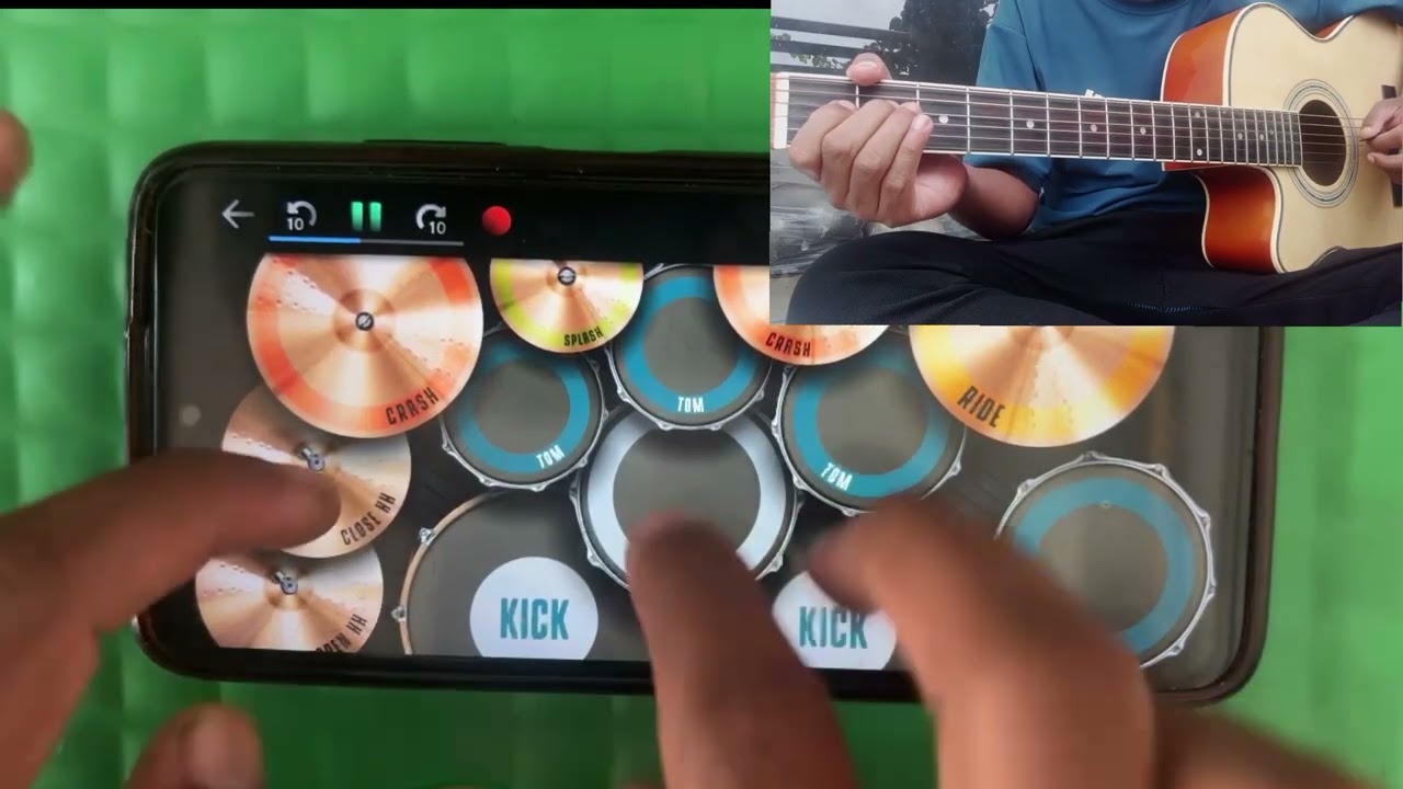 Samjhine mutu - The Edge Band. Real Drum cover. 