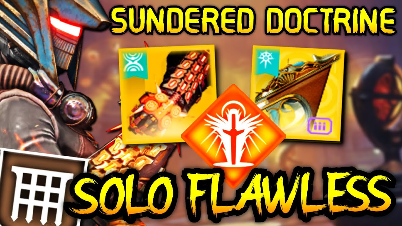 Eunoia Warlock Solo Flawless Sundered Doctrine ♥ Destiny 2 Edge of Fate
