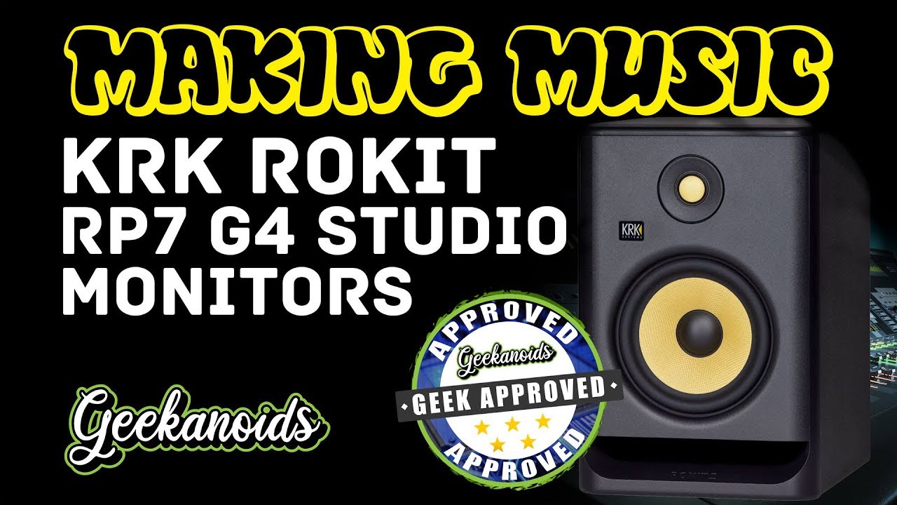 KRK ROKIT 7 G4 Studio Monitors Review