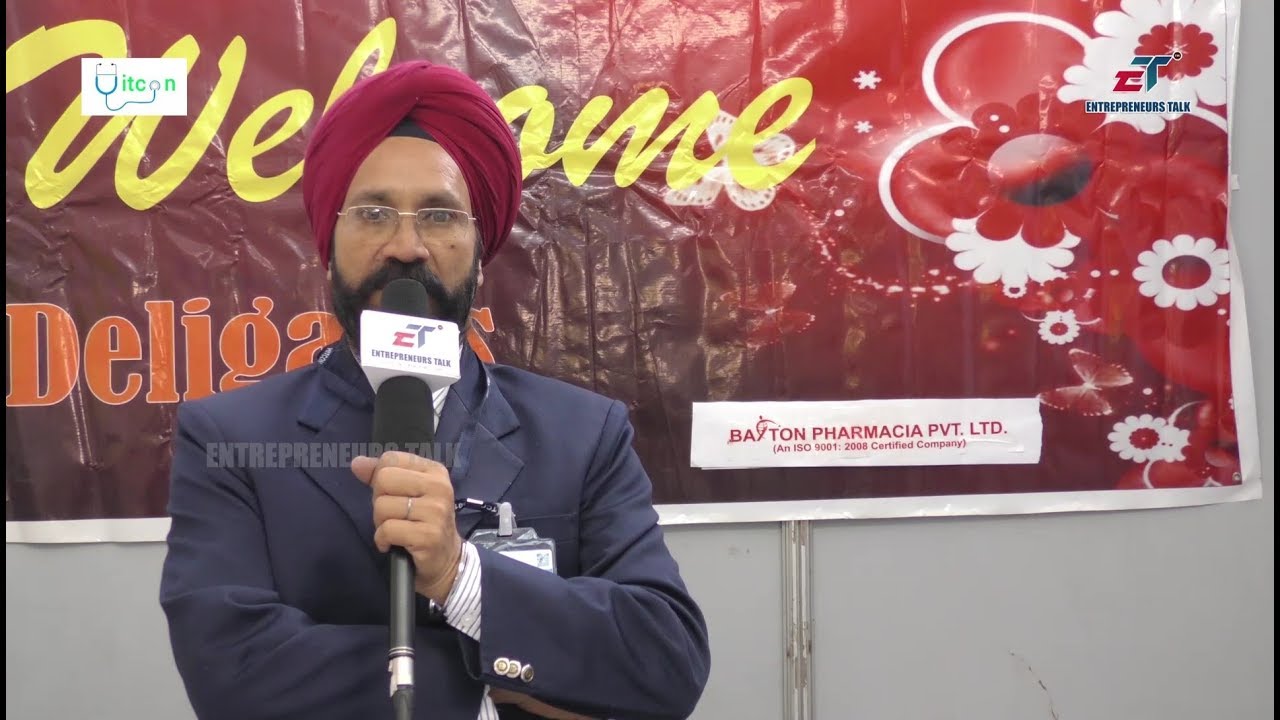 Baxton India Sukhvinder Singh Arora at Hitcon Healthtech Conference 2018- Entrepreneurs Talk