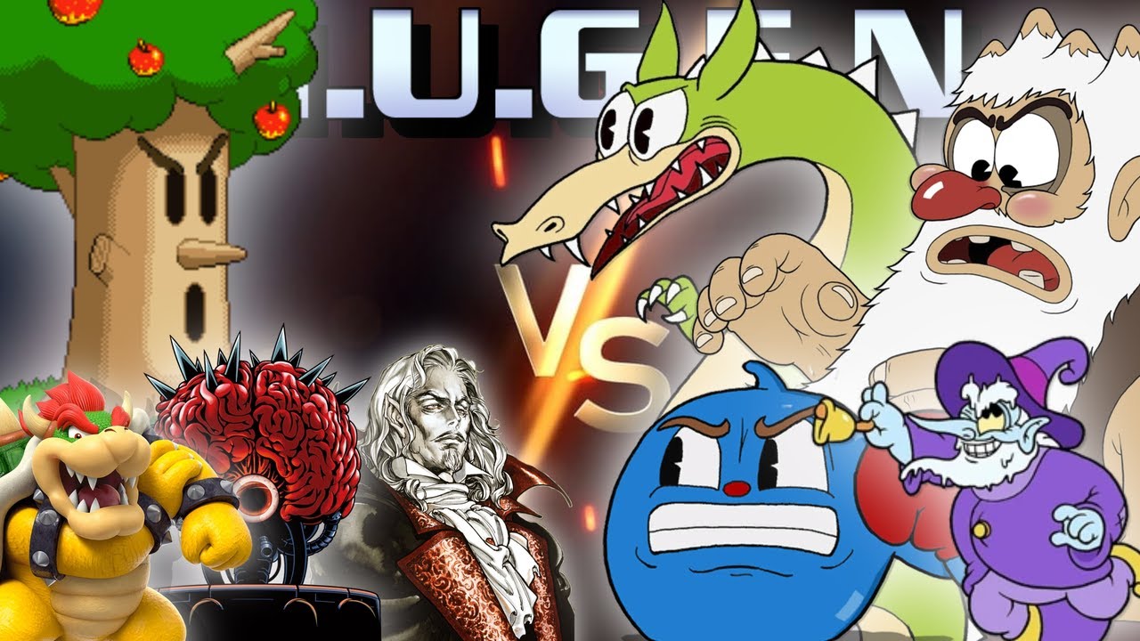 REQUESTED BY @Flazeroz123-i8s: IWBTG Bosses (TURNS) vs Cuphead Bosses (TURNS) - Mugen Battle