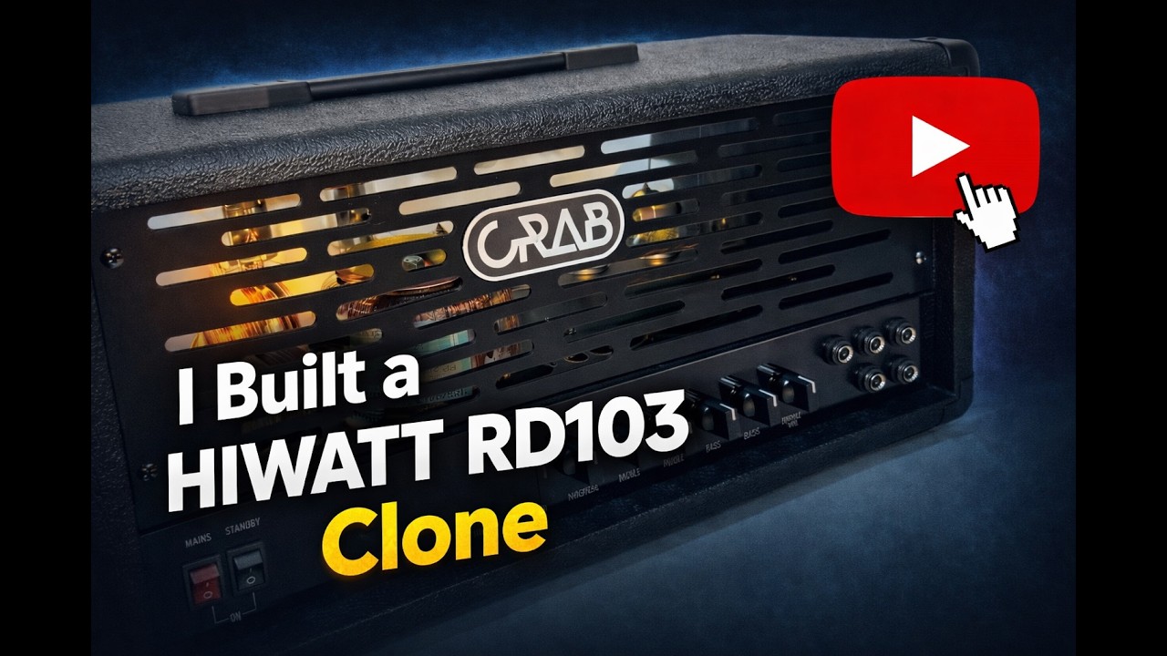Black Head tube amp (Based on the HiWatt RD103)
