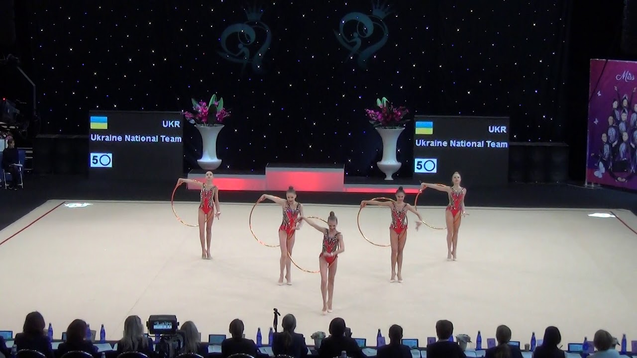 Junior National Team UKR FIG Junior Team Final 5 hoop Miss Valentie 2019