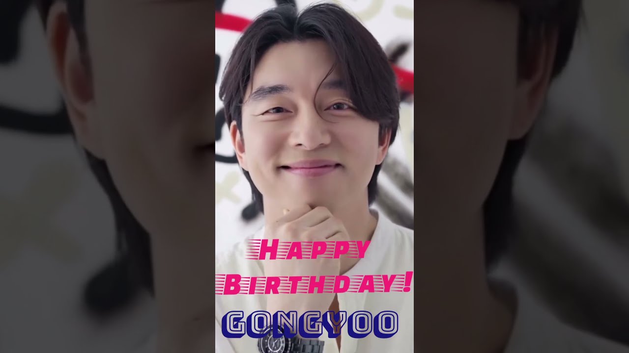 공유(GongYoo) Happy Birthday!! /20230710