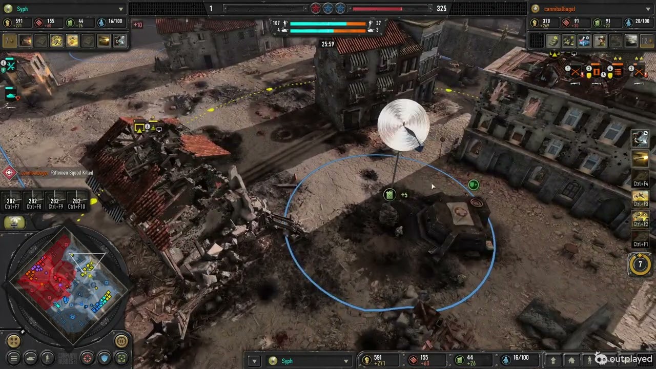 COH3 | 1 - 420 comeback to win | DAK Flak88 saves the day | Company of Heroes 3