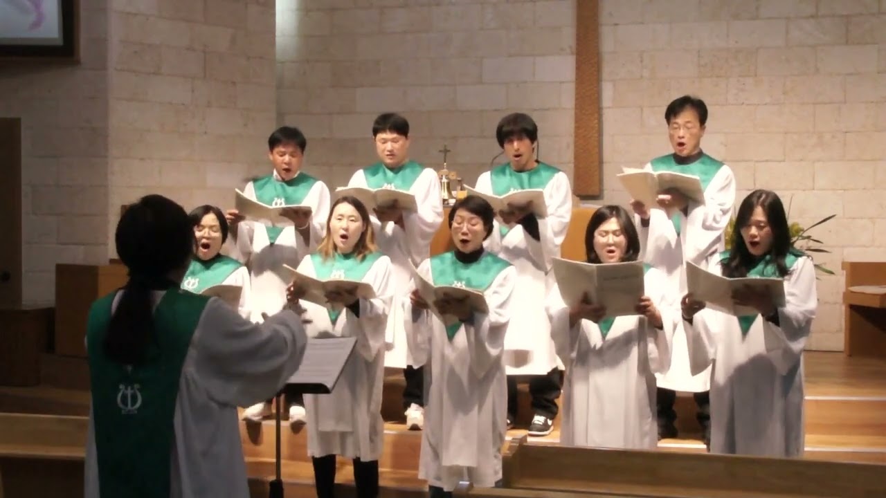 26.01.25. [ 오 신실하신 주 ] 가브리엘찬양대.  옥인제일감리교회.
