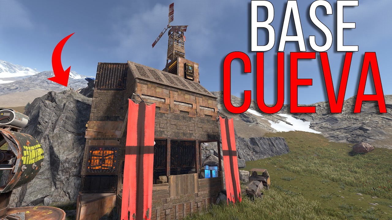 La MEJOR BASE en el MEJOR MAPA CUSTOM de RUST - Película 🎥🍿