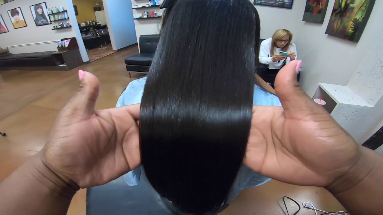 Shampoo Blowdry and Flatiron