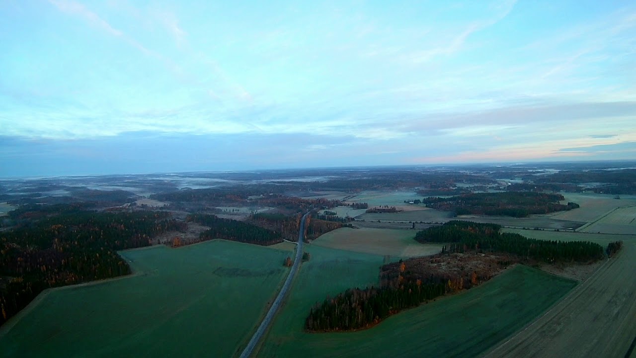 Relax: Just watch this with volume on: An early morning flight in October