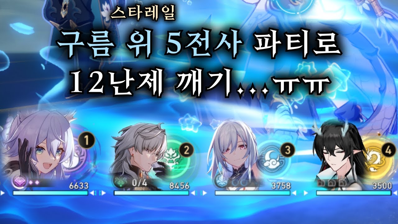 뒷방 늙은이들 총집합....ㅠㅠ - 붕괴 스타레일 【 방어태세 】