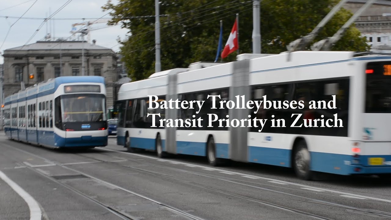 Battery Trolleybuses and Transit Priority in Zurich